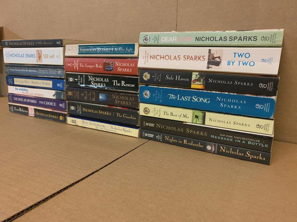 Nicholas Sparks Romance Drama Paperback Books Lot of 10 – Random Unsorted Mix Collection – Contemporary Love Story Novels Bundle — photo 4
