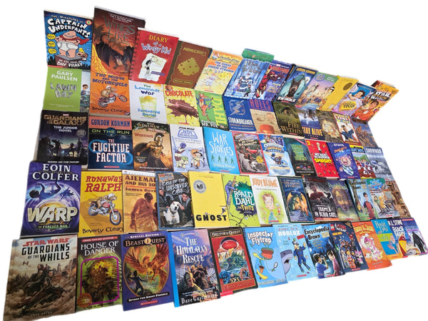 Kids Chapter Boys Interest Books Lot: Homeschool Library, Classroom Storytime — photo 2