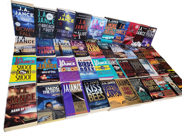 J.A. Jance Mystery Books Lot: Paperback Thrillers — photo 2