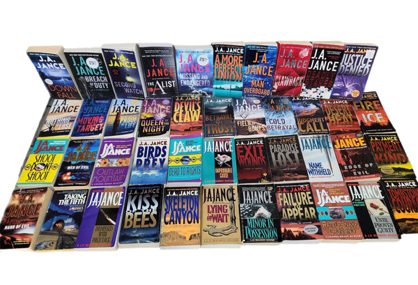 J.A. Jance Mystery Books Lot: Paperback Thrillers — photo 4