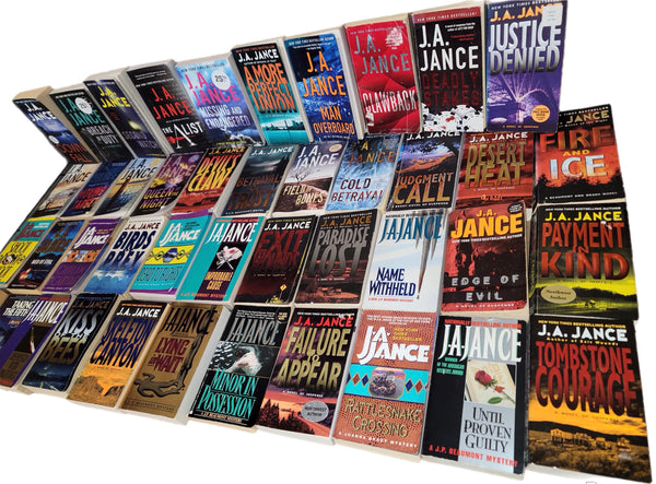J.A. Jance Mystery Books Lot: Paperback Thrillers — photo 1