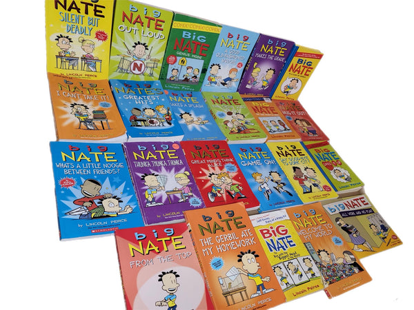 Lot of 5 Big Nate Chapter Books : Curated Mix — photo 1