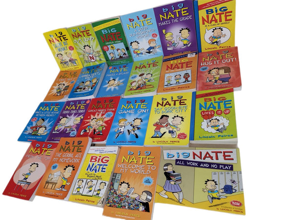 Lot of 5 Big Nate Chapter Books : Curated Mix — photo 2