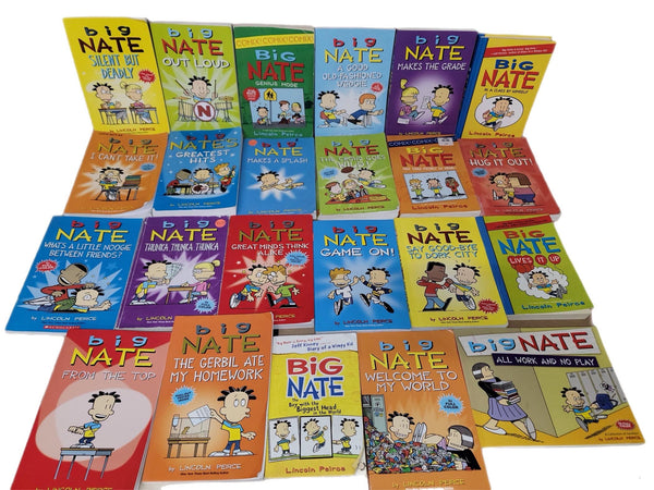 Lot of 5 Big Nate Chapter Books : Curated Mix — photo 3