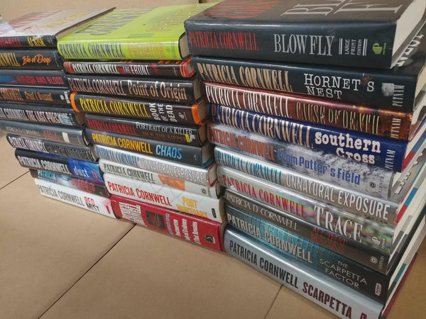 Patricia Cornwell Hardcover Mystery Lot of 10 Books – Scarpetta, Brazil & Garano Series Set – Curated Mix Thriller Crime Fiction Collection — photo 5