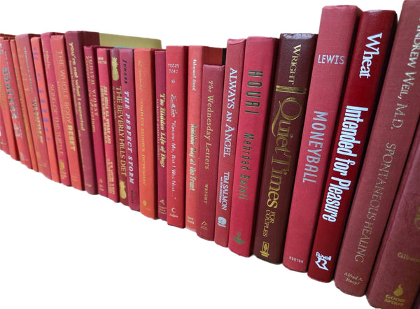 Red / Burgundy Decor Books - Decorating Interior Desing Hardcover 6 Book Set — photo 1