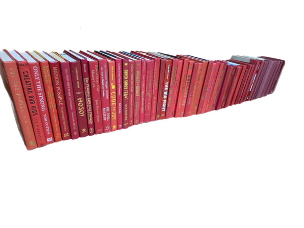 Red / Burgundy Decor Books - Decorating Interior Desing Hardcover 6 Book Set — photo 3