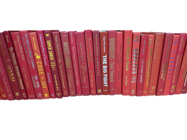 Red / Burgundy Decor Books - Decorating Interior Desing Hardcover 6 Book Set — photo 5