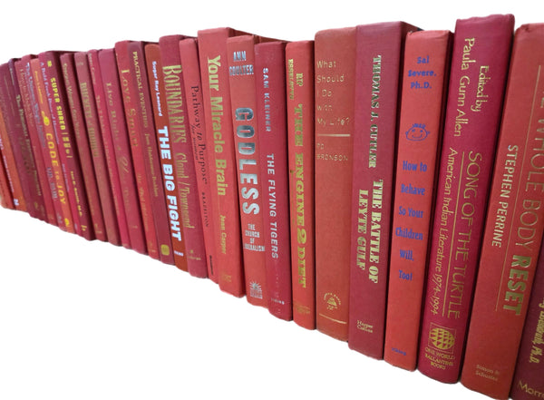 Red / Burgundy Decor Books - Decorating Interior Desing Hardcover 6 Book Set — photo 9