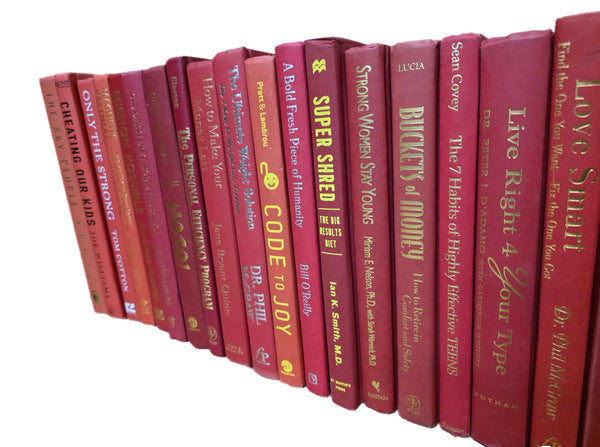 Red / Burgundy Decor Books - Decorating Interior Desing Hardcover 6 Book Set — photo 10