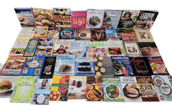Cooking & Baking Books Lot: Recipes, Grilling, Healthy, BBQ — photo 2