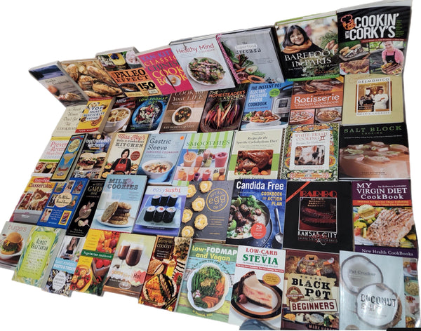 Cooking & Baking Books Lot: Recipes, Grilling, Healthy, BBQ — photo 3