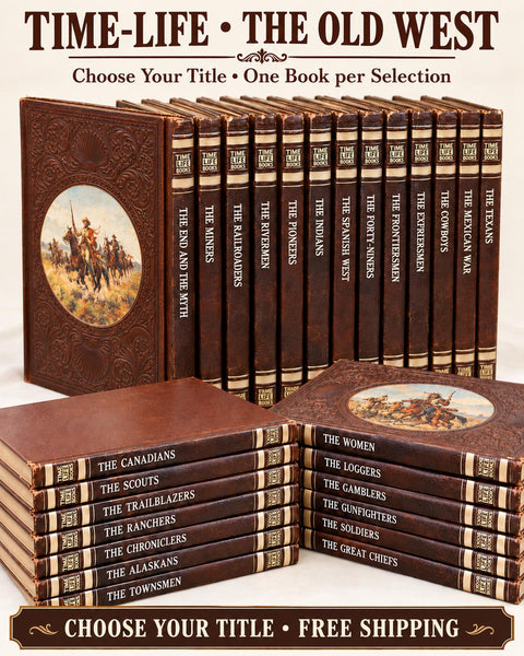Time Life The Old West Books, Choose Your Title, Vintage Illustrated Hardcover Western History, 26 Titles Available — photo 1