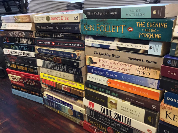 15 Large Trade Paperback Books Fiction Assorted Mix Genre RANDOM Set Literature Lot Romance/Mystery/Thriller/Adventure/Etc... — photo 4