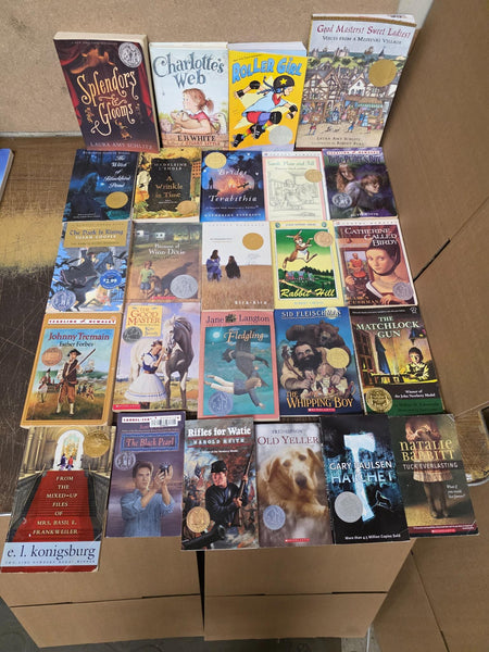 Newbery Award & Honor Winners – Choose Your Book Title Kids Chapter Books Lot — photo 1