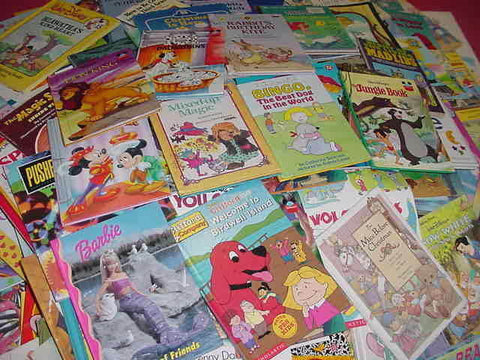 Lot of 25 Learn to Read Mixed K-5 Kids Children Sets Books Disney Scholastic ..