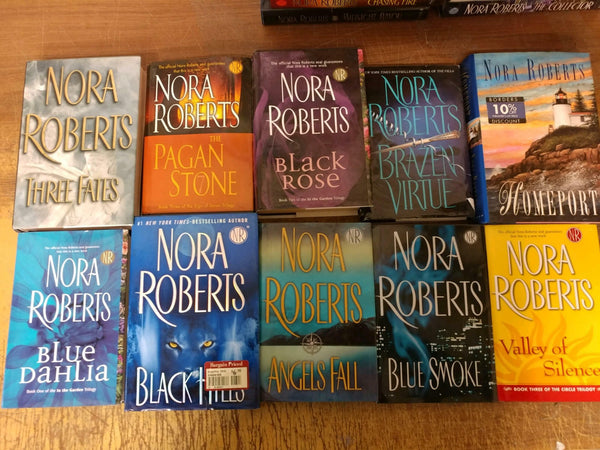 Lot of 10 Nora Roberts Irish MacGregor Romance Set HARDCOVER UNSORTED Books MIX