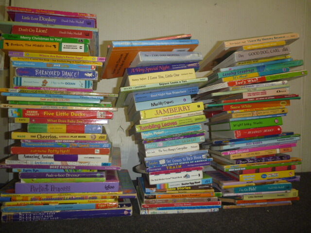 Lot of 20 Board Toddler Hardcover Picture DayCare Kid Child Books - MIX UNSORTED
