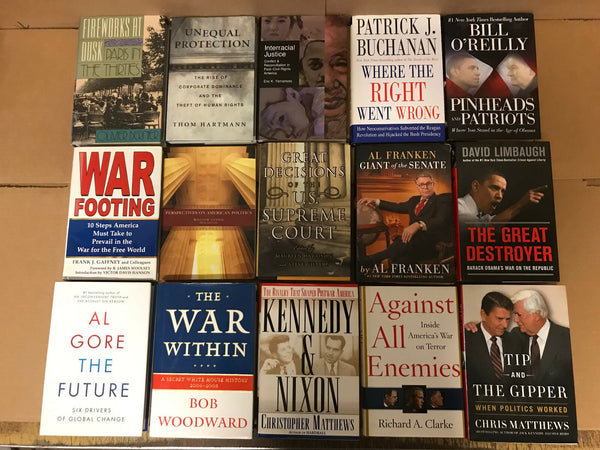 Lot of 10 Political Science Government Law Constitution US World Book MIX*RANDOM