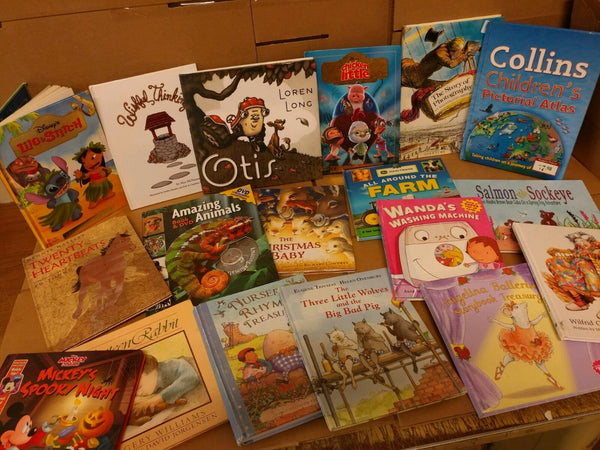 Lot of 10 ALL HARDCOVER Children Reading Books Bedtime-Story Time Kid MIX RANDOM
