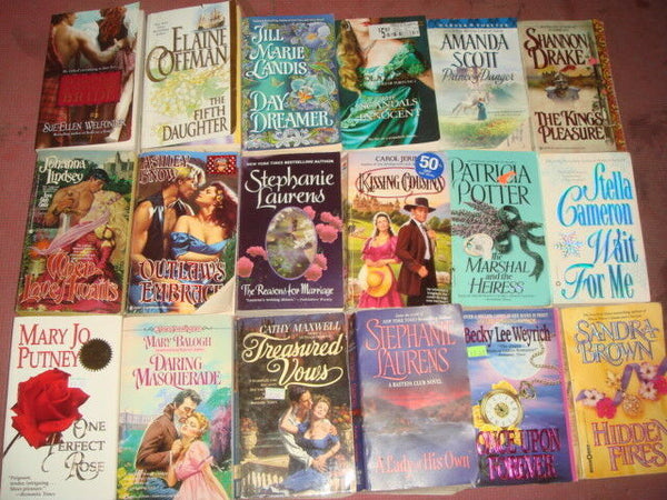 Lot of 20 HISTORICAL ROMANCE Paperback Books Popular Authors Love MIX-UNSEARCHED