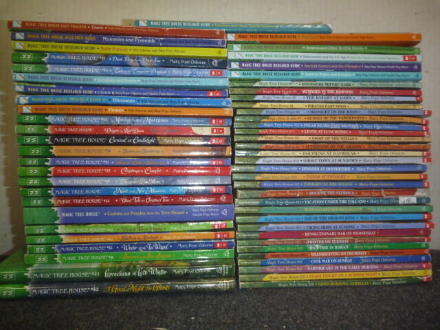 Lot of 5 Magic Tree House Books by Mary Osborne Child Kids Chapter MIX * RANDOM