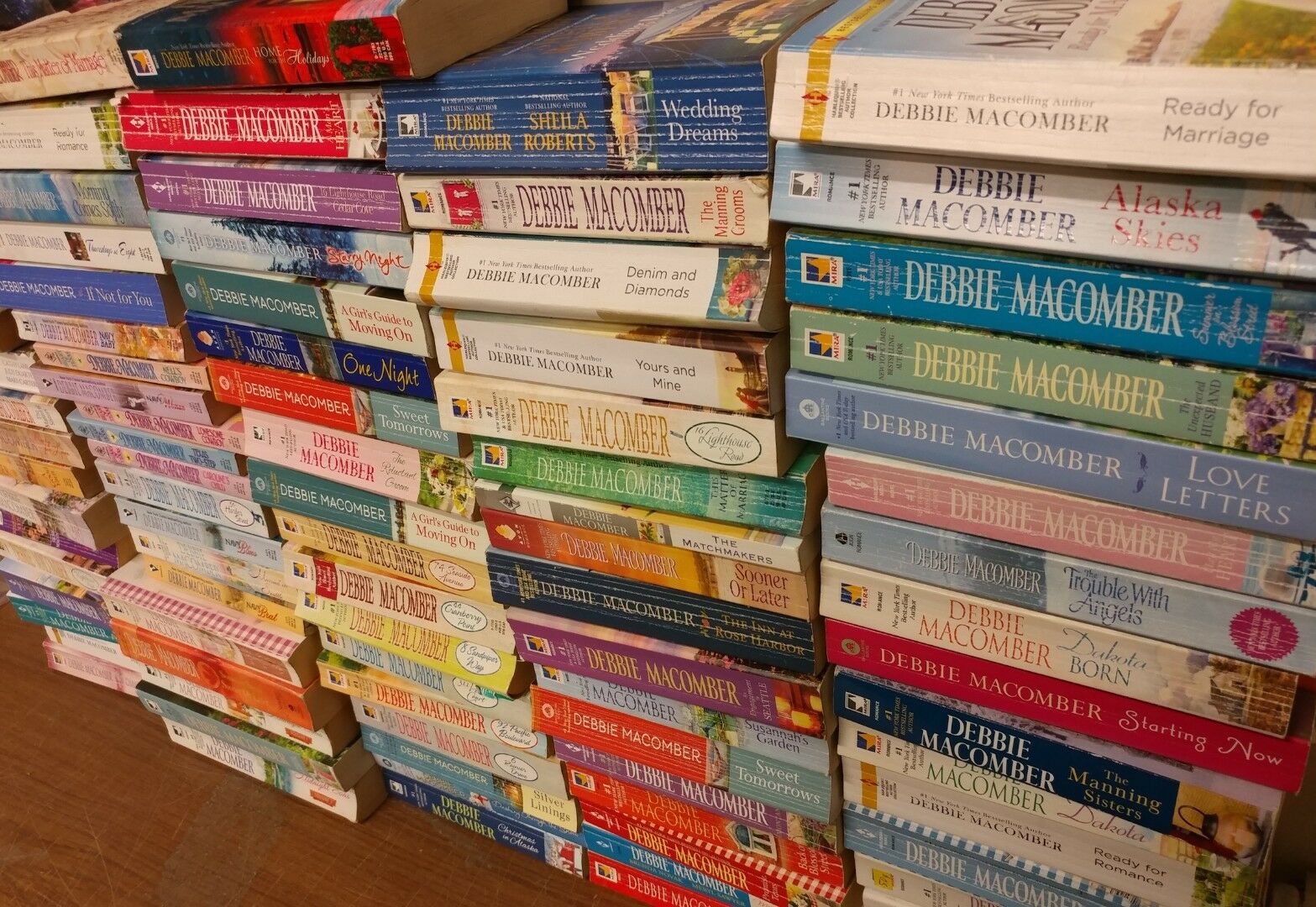 Lot of 10 Debbie Macomber Series Cedar Cove Etc Romance Set UNSORTED PB Book MIX