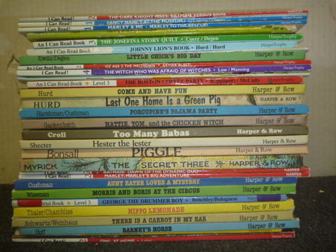 Lot of 10 An I Can Read Child Beginning Readers Learn to Kids Books MIX UNSORTED