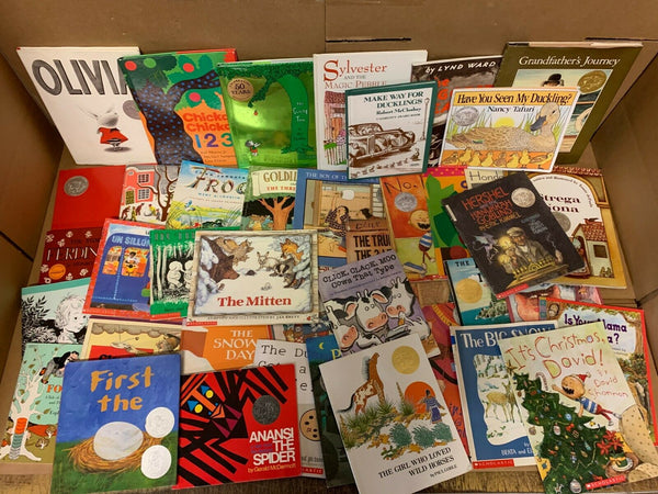 Lot of 15 Caldecott Honor Award Winning Chapter Children Kid Books AR*RANDOM MIX