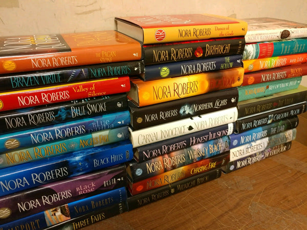 Lot of 10 Nora Roberts Irish MacGregor Romance Set HARDCOVER UNSORTED Books MIX