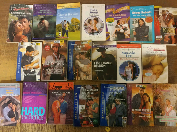 Lot of 20 Harlequin Romance Introgue Suspense Special Intimate Book MIX UNSORTED