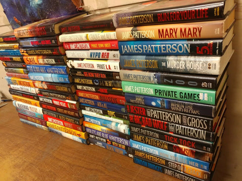 Lot of 10 JAMES PATTERSON Alex Cross Detective ALL Hardcover HB RANDOM Books MIX