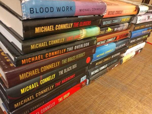 Lot of 10 MICHAEL CONNELLY Books HARRY BOSCH MICKEY HALLER HARDCOVER*RANDOM MIX